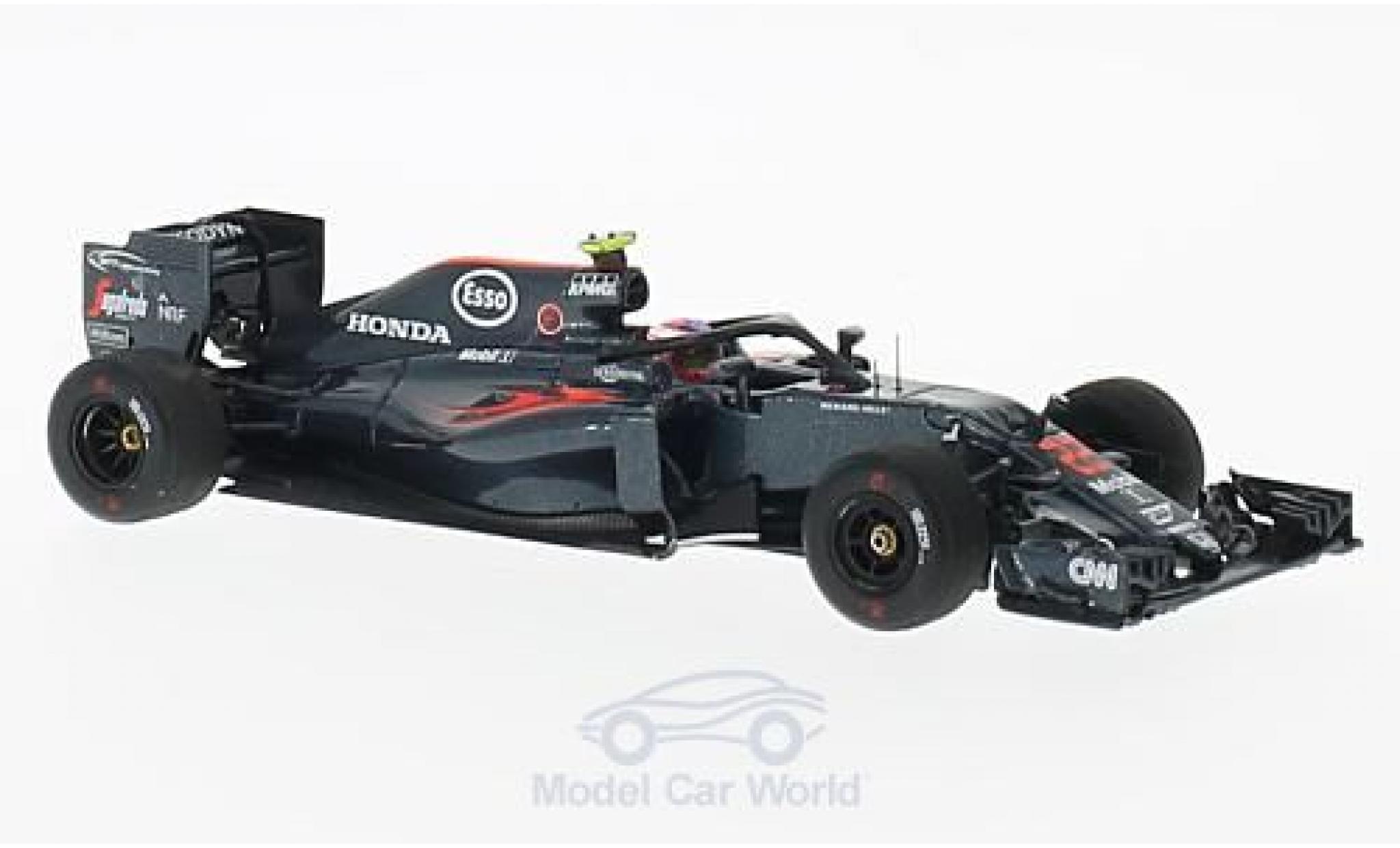 McLaren MP4-12C 1/43 Spark MP4-31 No.22 Halo Test GP Italien 2016 J.Button