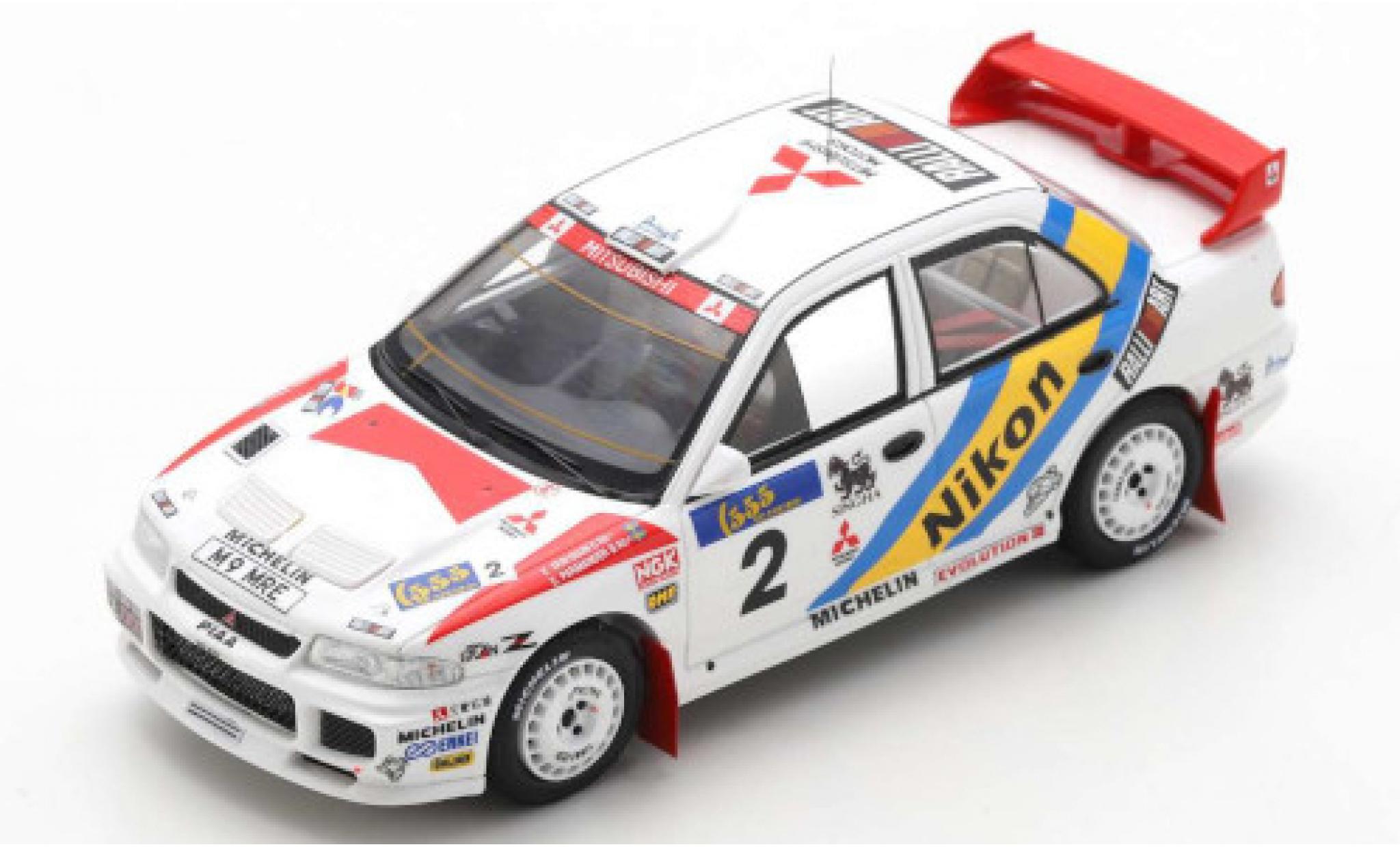 Diecast model cars Mitsubishi Lancer 1/43 Spark Evolution III No.2