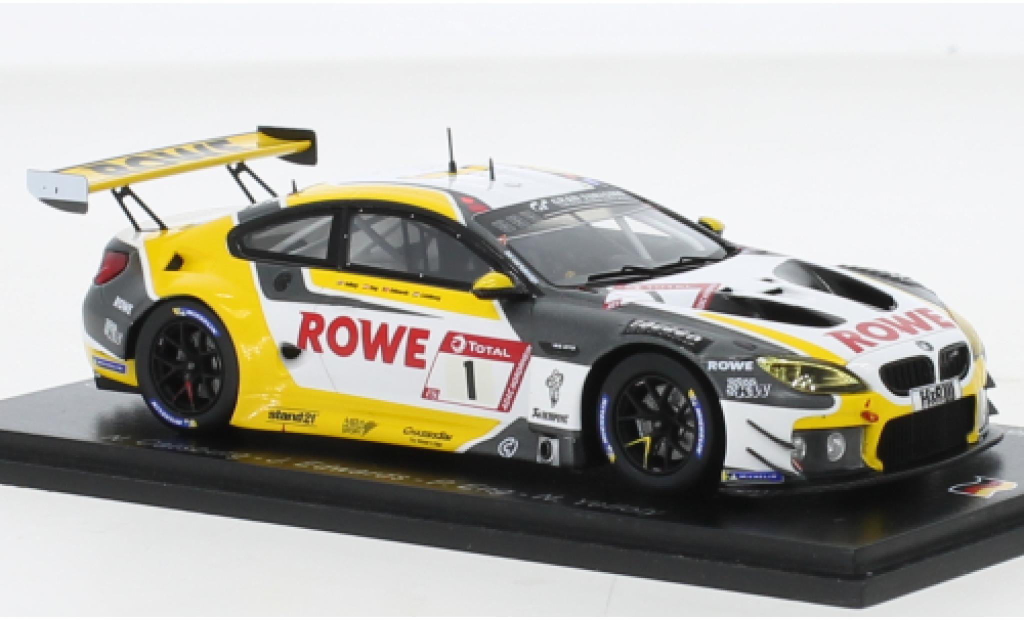 Diecast model cars Bmw M6 1/43 Spark GT3 No.1 Rowe Racing ROWE 24h