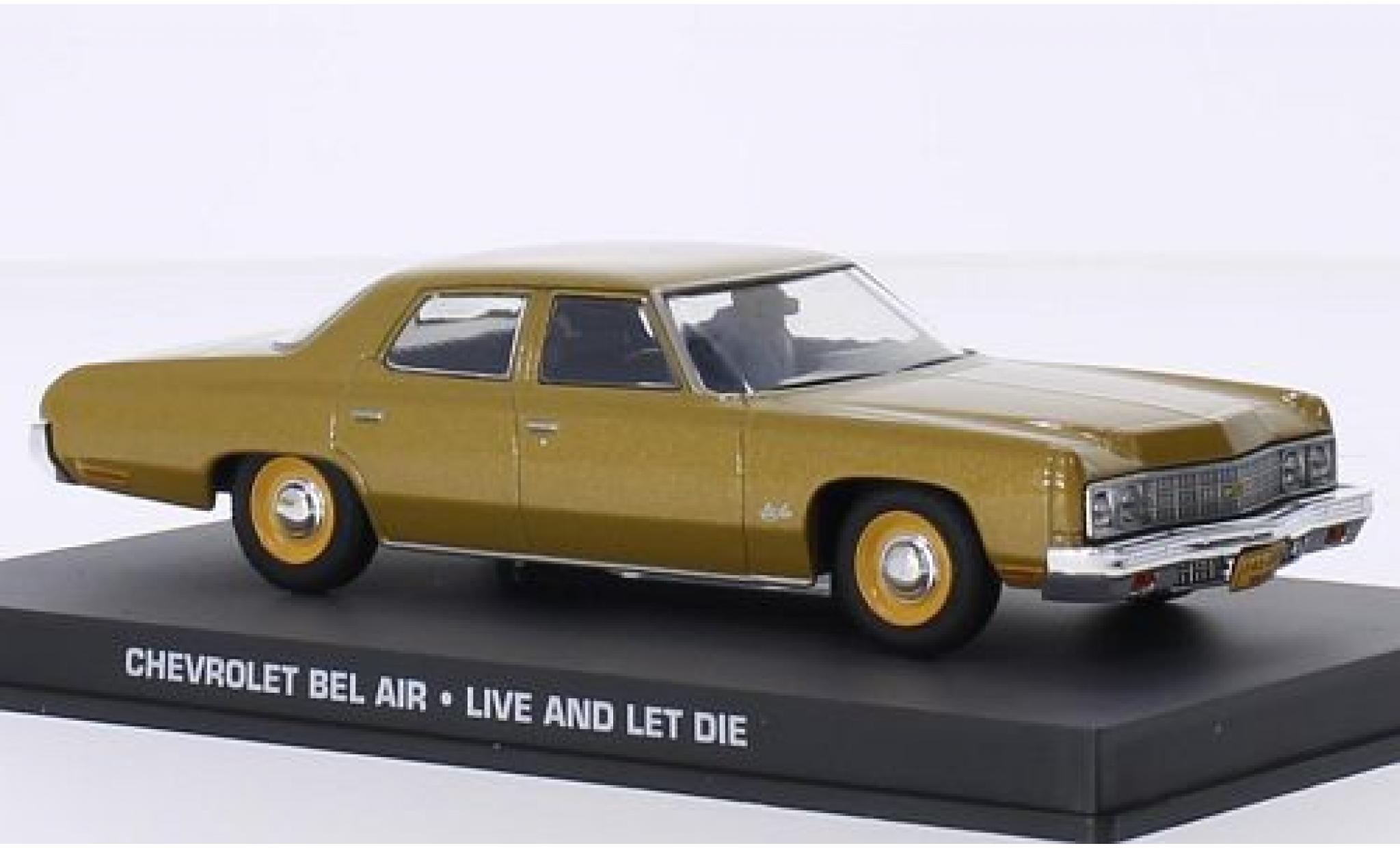 Chevrolet Bel Air 1/43 SpecialC 007 gold James Bond 007 Leben und sterben lassen ohne Vitrine