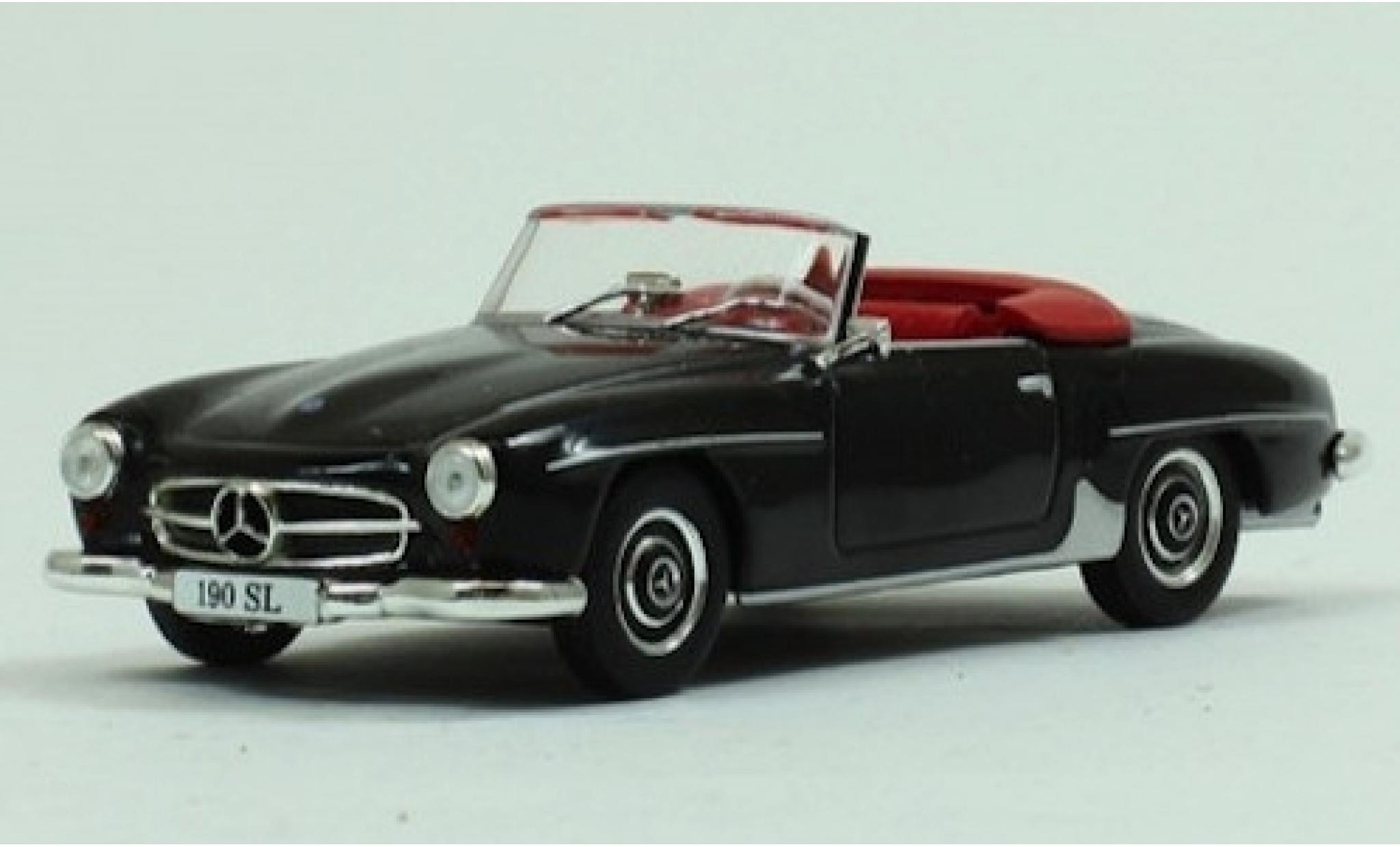 Mercedes 190 1/43 SpecialC 115 SL noire 1955 ohne Vitrine