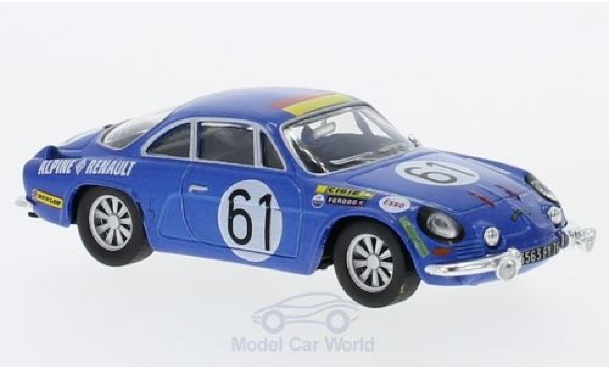 ALPINE A110 PREMIERE EDITION - Voiture miniature de collection - GT SPIRIT