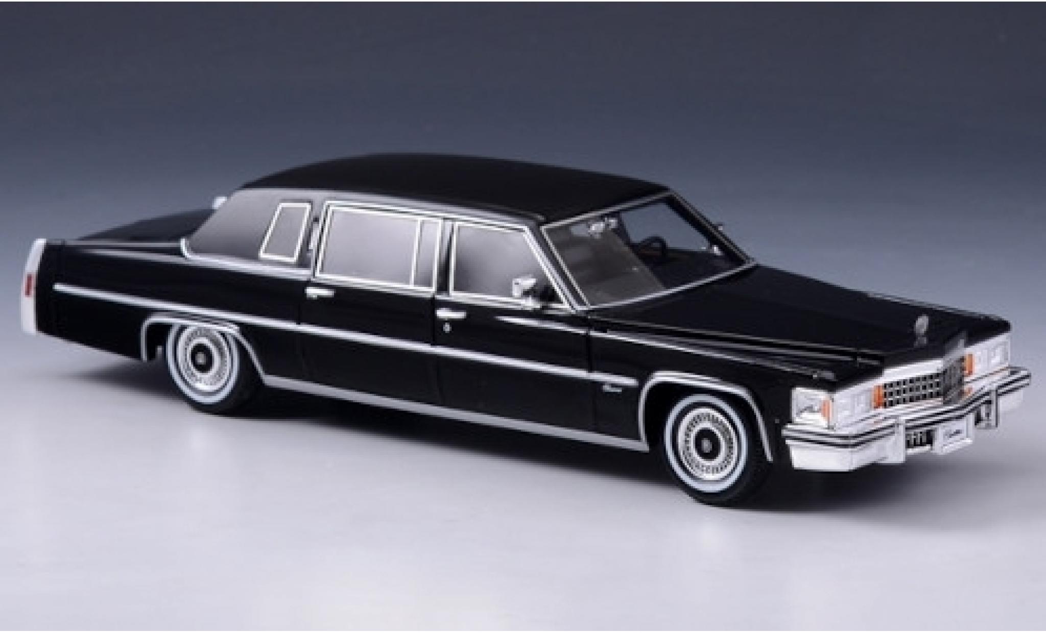 Diecast Model Cars Cadillac Fleetwood 1 43 Stamp Models Limousine Black 