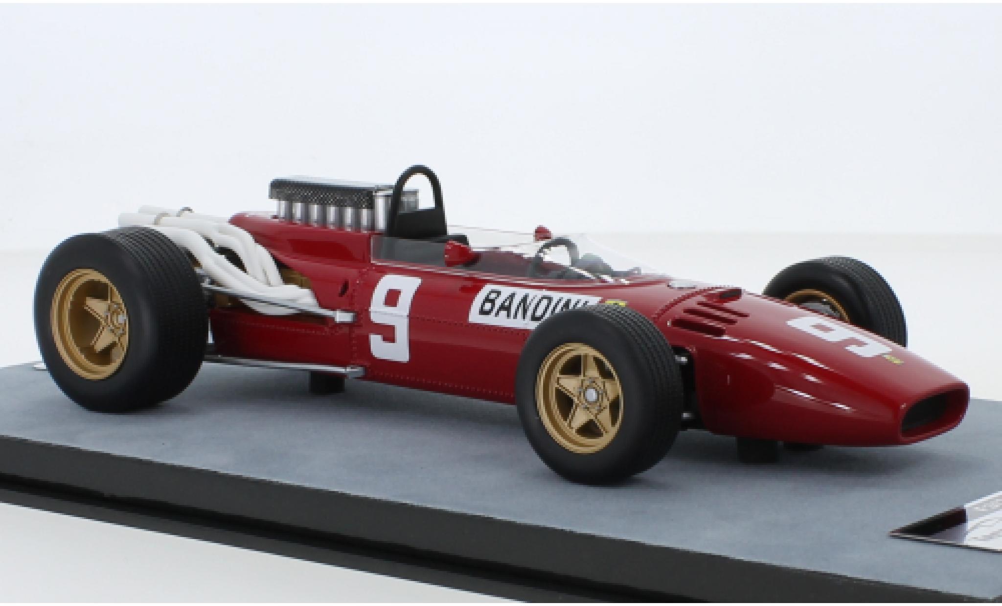 Ferrari 312 1/18 Tecnomodel F1 No.9 Scuderia Formel 1 GP Deutschland 1966 L.Bandini