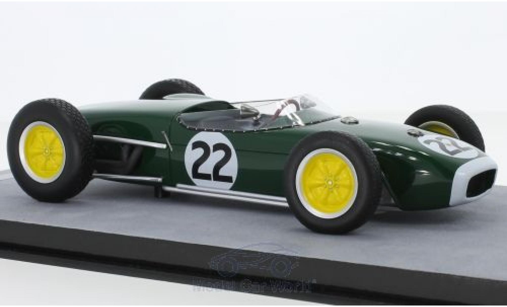 Lotus 18 1/18 Tecnomodel No.22 Formel 1 GP Frankreich 1960 R.Flockhart