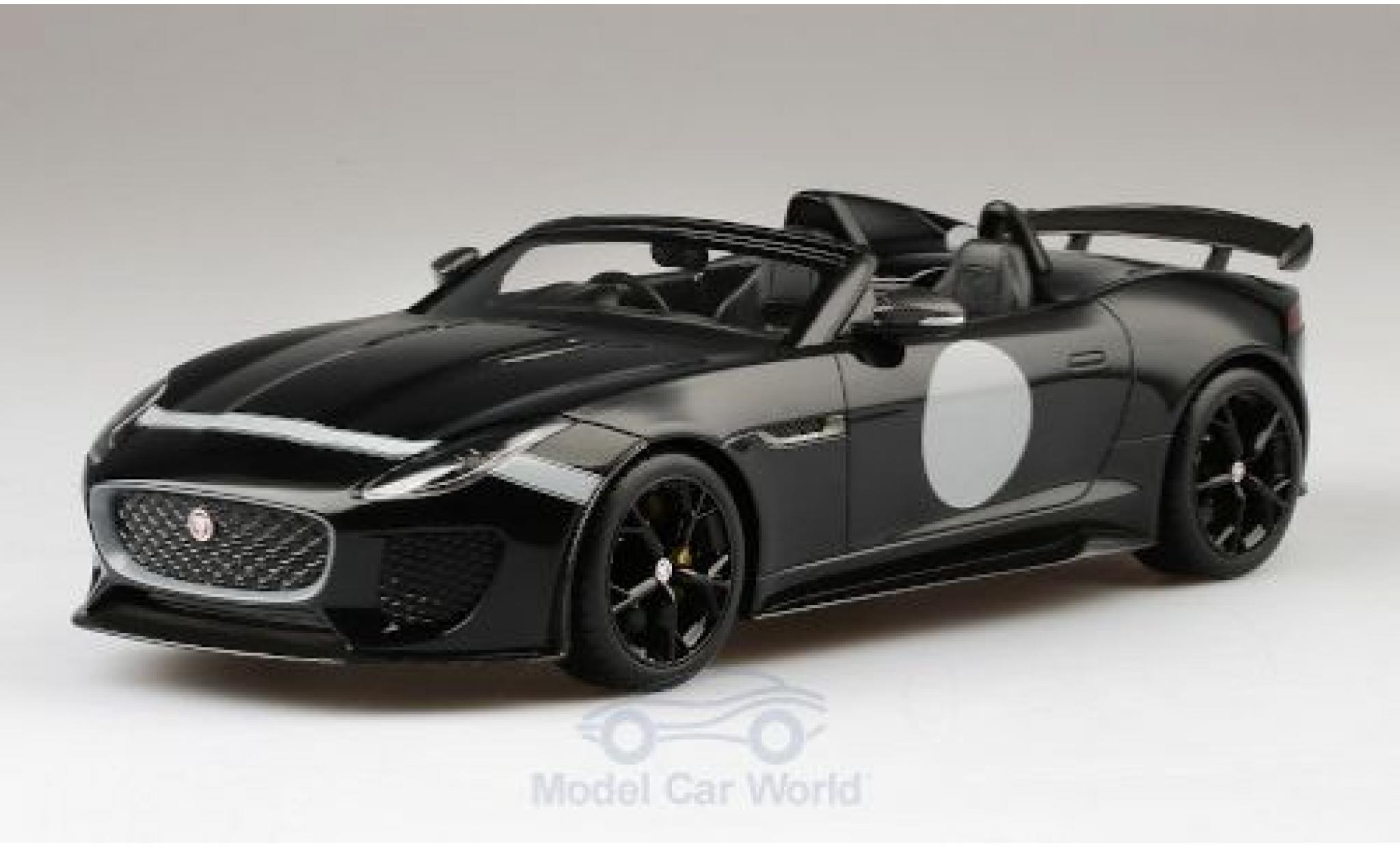Jaguar F-Type 1/18 Top Speed Project 7 noire RHD