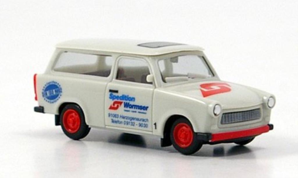 Trabant 601 1/87 Herpa Universal Spedition Wormser miniature
