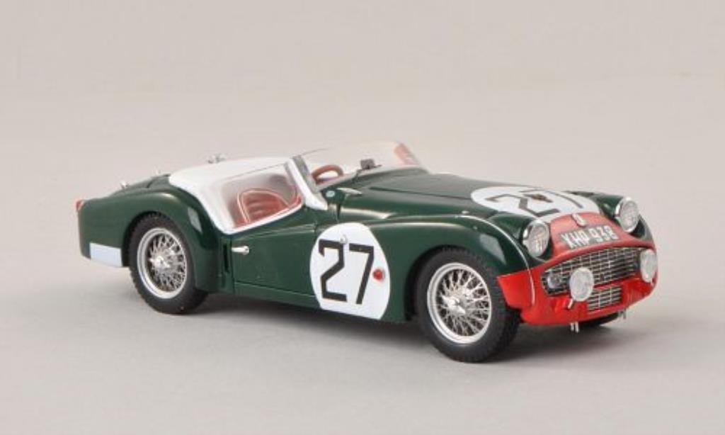 Diecast model cars Triumph TR3 S 1/43 Spark S No.27 24h Le Mans