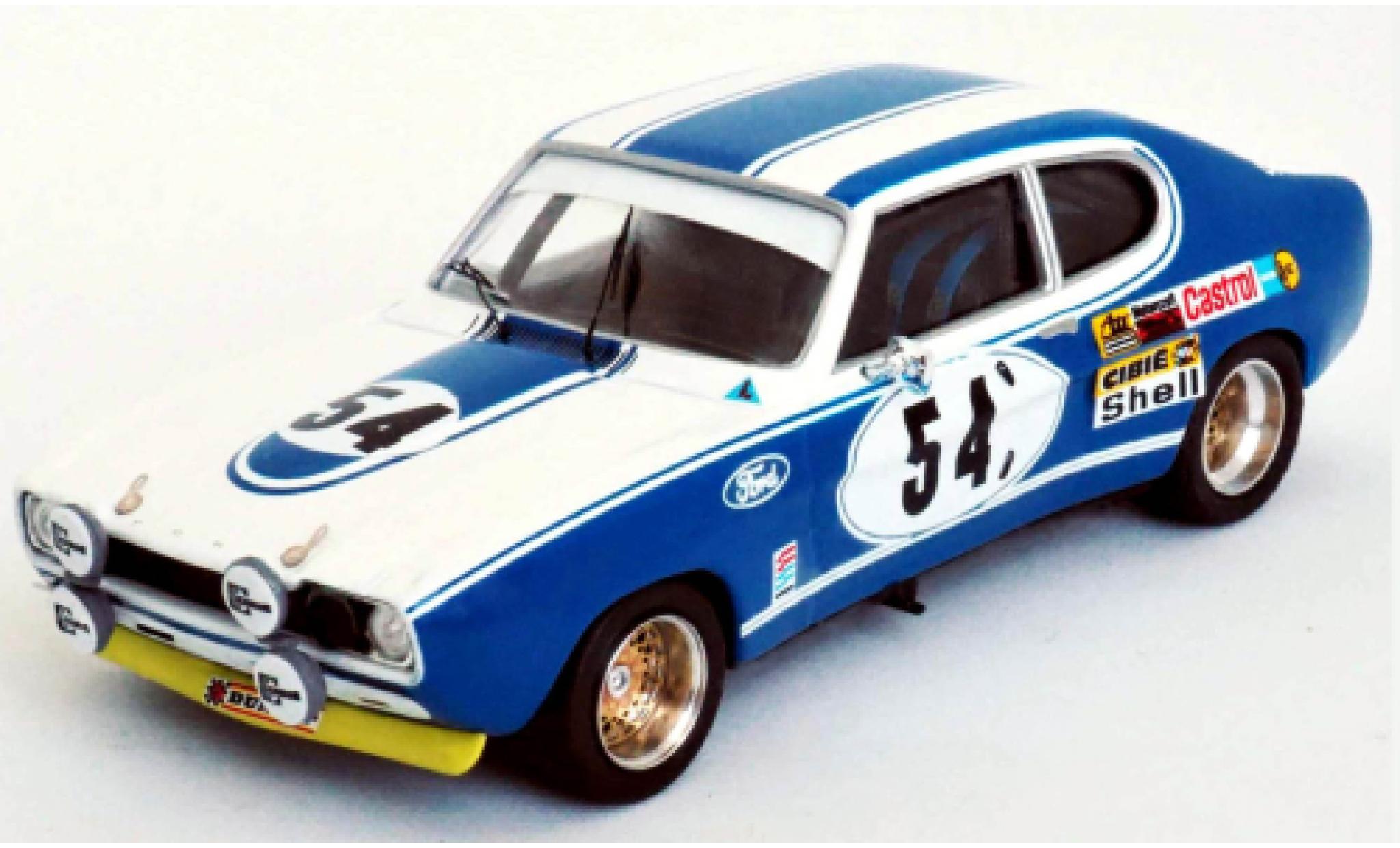 Diecast model cars Ford Capri 1/43 Trofeu MkI 2600 RS No.54 Motor