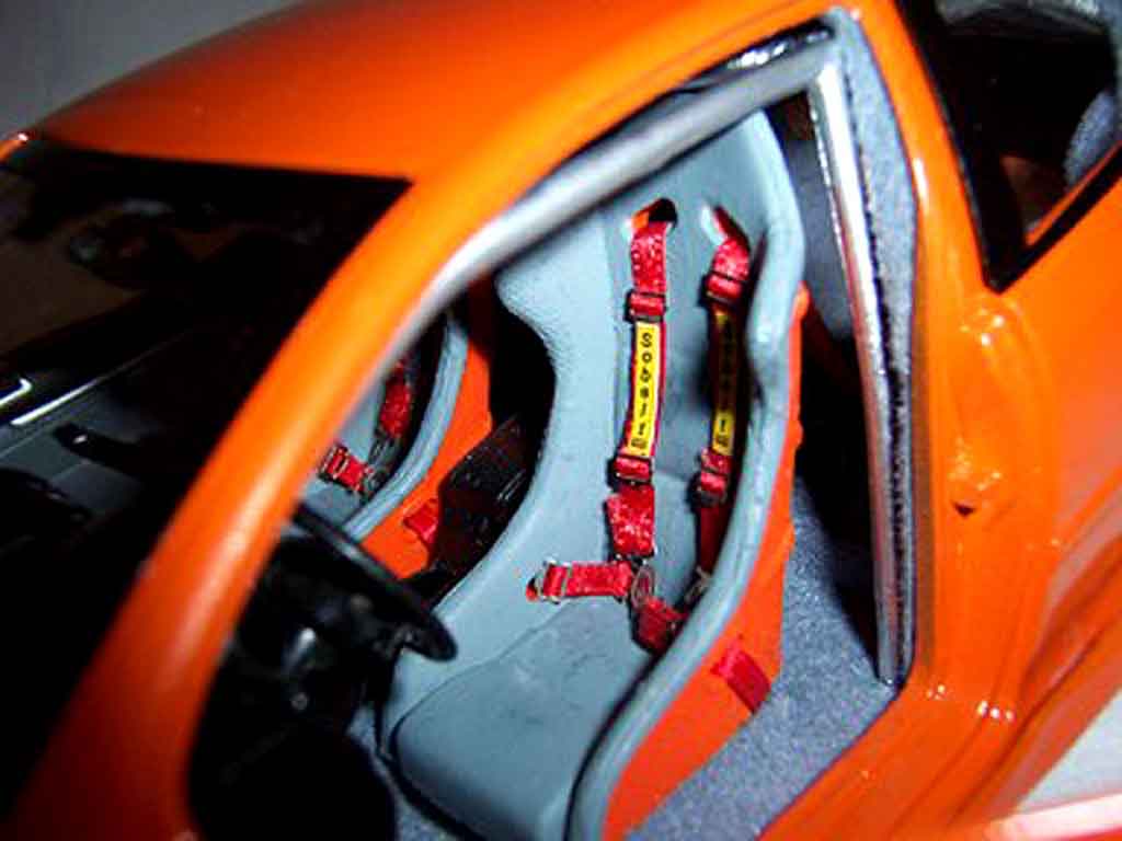 Volkswagen Golf V GTI 1/18 Norev V GTI orange jantes bbs 19 pouces