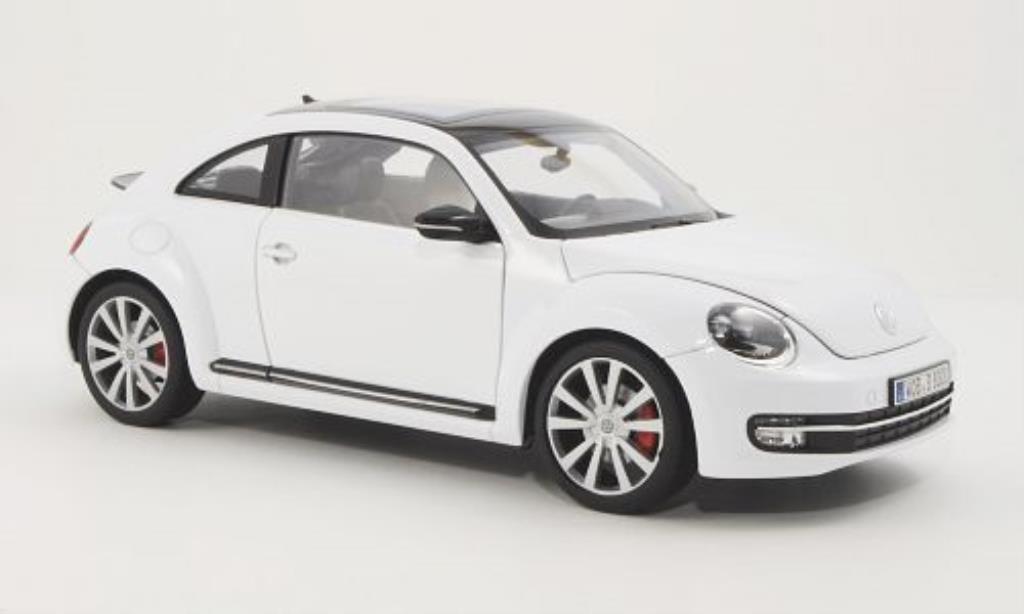 Volkswagen Beetle 1/18 Welly weiss 2012 modellautos