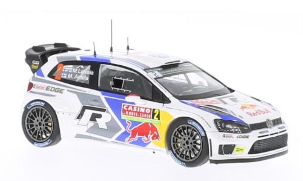 Volkswagen Polo 1/43 Spark R WRC No.2 Motorsport Rally Monte Carlo 2014 /M.Anttila diecast model cars