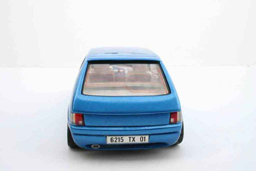 Peugeot 205 GTI 1/18 Solido GTI bleue tuning