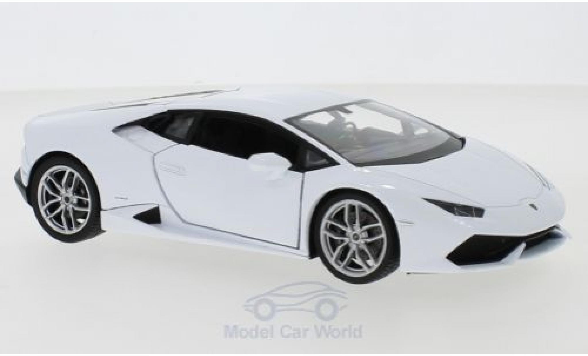 Welly 1:18 Lamborghini Huracan LP610-4 Diecast Metal Model Car White