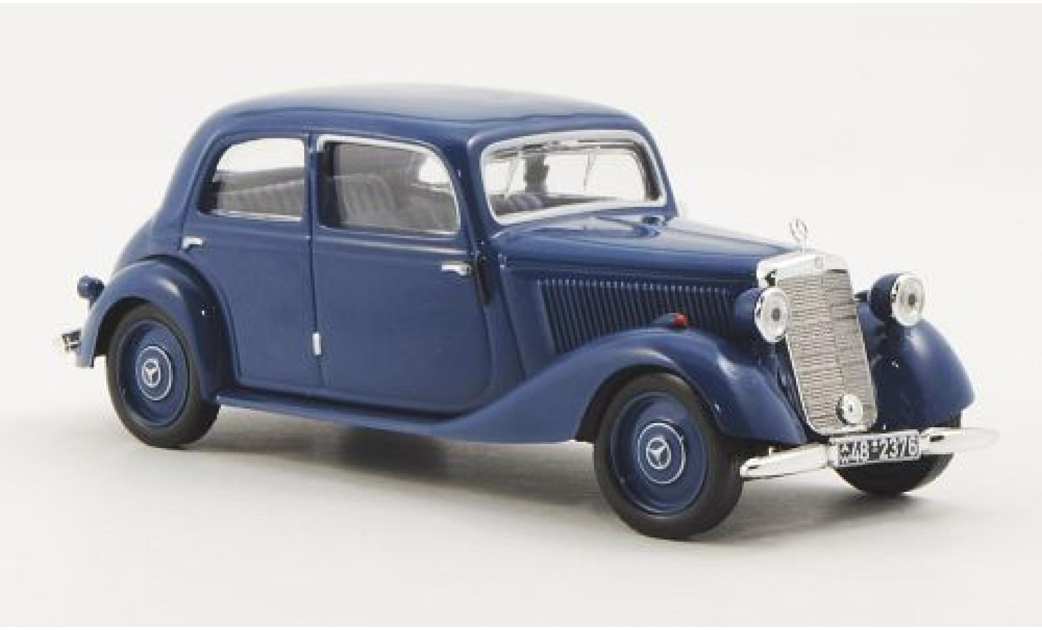 Mercedes 170 1/43 WhiteBox V (W136) blue 1949 sans Vitrine