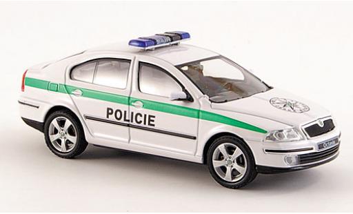 Skoda Octavia 1/43 Abrex police Tschechien 2004 modellino in miniatura