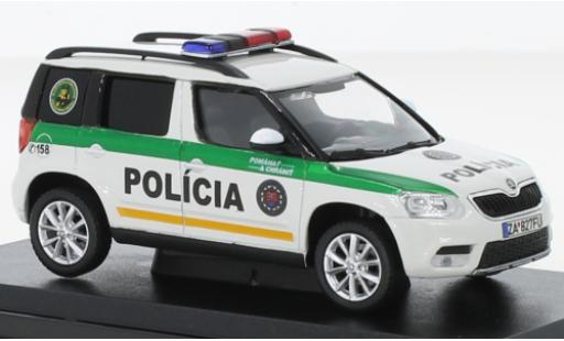 Skoda Yeti 1/43 Abrex FL Policia (SR) 2013 miniature
