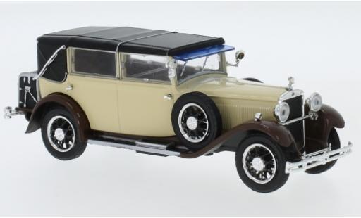 Skoda 860 1/43 Abrex beige/marron 1932 miniature