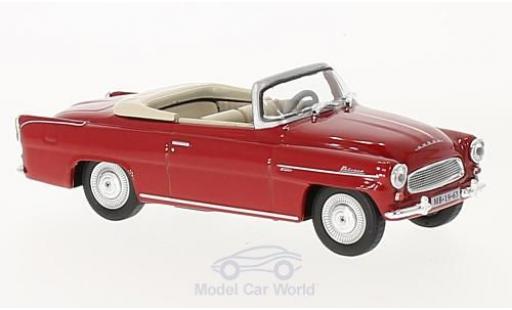 Skoda Felicia 1/43 Abrex Roadster rouge 1963 miniature