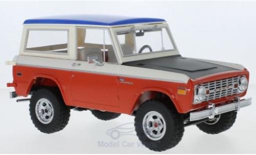 Ford Bronco 1/18 ACME Baja Bill Strope Edition rouge/blanche 1971 miniature