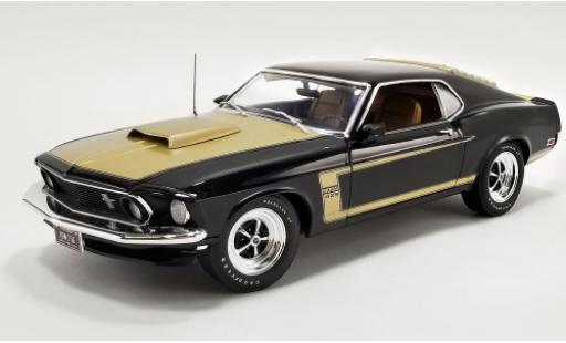Ford Mustang 1/18 ACME Boss 429 Prougeotype noire/gold 1969 miniature