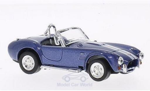 Shelby Cobra 1/43 American Mint/Yat Ming 427 S/C metallise bleue/blanche 1964 miniature