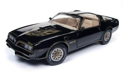 Pontiac Trans Am 1/18 Auto World Firebird noire/Dekor 1967 miniature