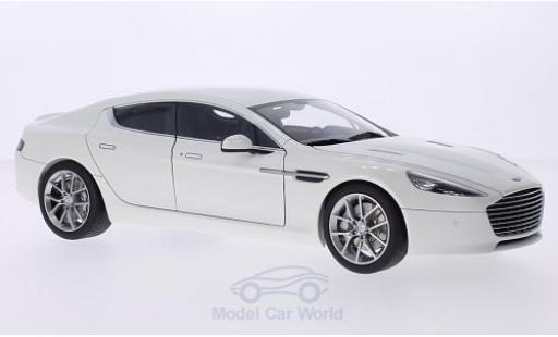 Aston Martin Rapide 1/18 AUTOart S metallise blanche 2015 miniature