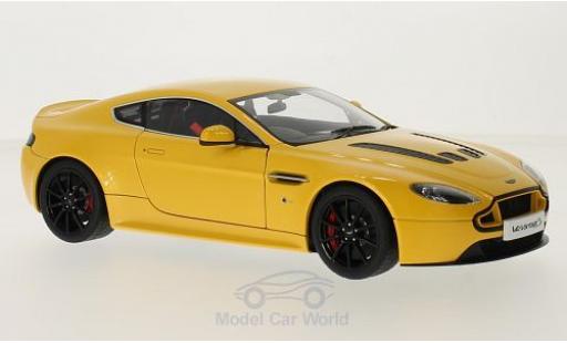 Aston Martin V12 1/18 AUTOart Vantage S metallic-yellow RHD diecast model cars