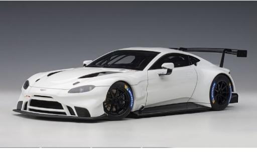 Aston Martin Vantage 1/18 AUTOart GTE Le Mans white 2018 Plain Body Version diecast model cars