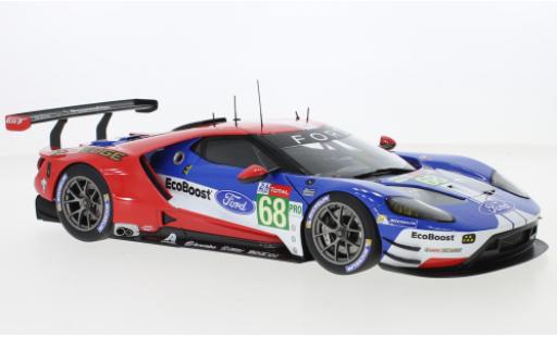 Ford GT 1/18 AUTOart No.68 24h Le Mans 2019 modellautos