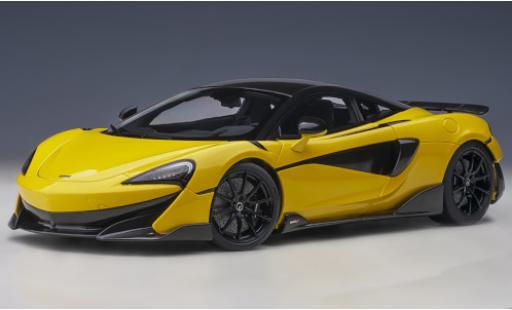 McLaren 600 1/18 AUTOart LT yellow/black 2019 diecast model cars