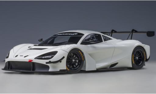 McLaren 720 1/18 AUTOart S GT3 white 2019 Plain Body Version diecast model cars