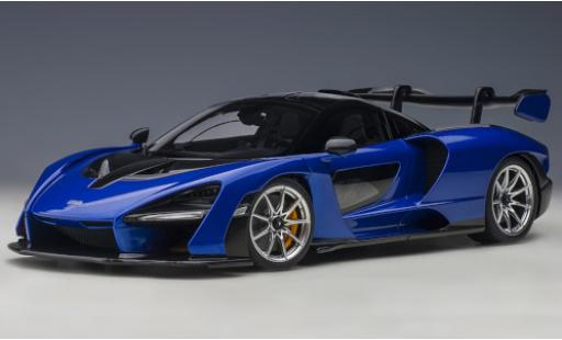 McLaren Senna 1/18 AUTOart blue/black 2018 diecast model cars