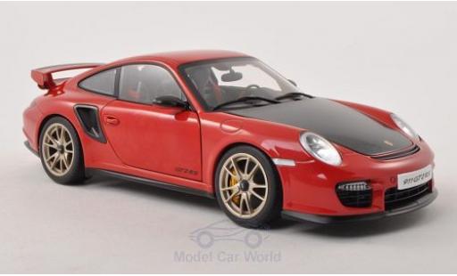 Porsche 911 1/18 AUTOart GT2 RS red/carbon diecast model cars