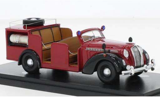 Opel Admiral 1/43 AutoCult pompiers 1938 miniature