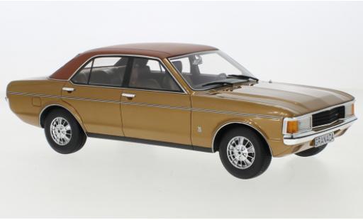 Ford Granada 1/18 BoS Models MK I 2.3 LS metallise brun/matte-brun 1975 coche miniatura