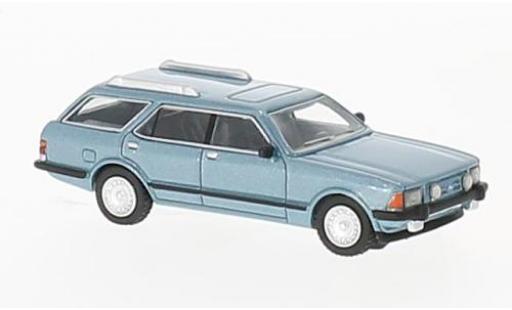 Ford Granada 1/87 BoS Models MK II Turnier metallise bleue 1982 miniature
