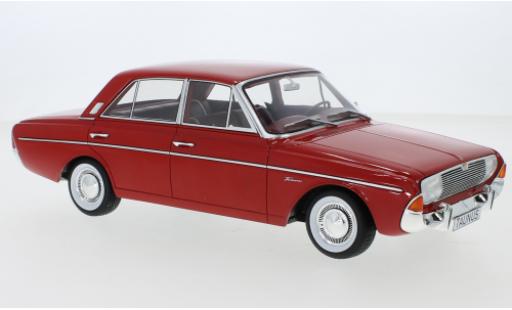 Ford Taunus 1/18 BoS Models 20M (P5) rouge 1965 miniature