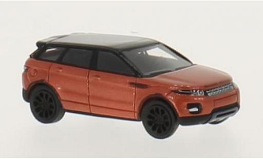 Land Rover Range Rover 1/87 BoS Models Evoque metallic-dunkelorange/noire 2011 miniature
