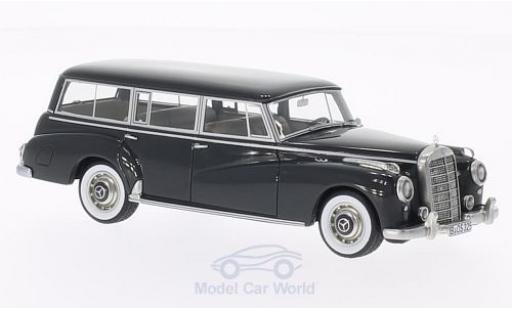 Mercedes 300 S 1/43 BoS Models C (W186) Binz dunkelgrise 1956 miniature