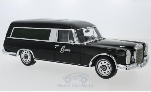 Mercedes 600 1/18 BoS Models Pollmann noire 1969 miniature