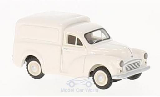 Morris Minor 1/87 BoS Models Van blanche 1960 miniature