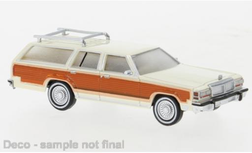 Ford LTD 1/87 Brekina Country Squire beige/Dekor 1979 modellino in miniatura