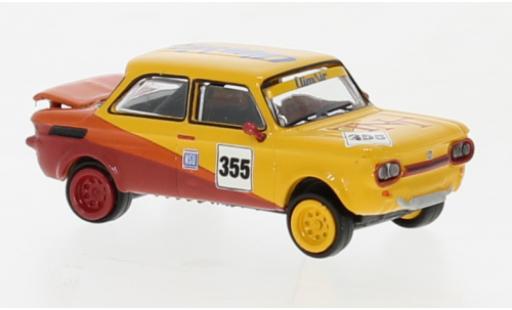 NSU TTS 1/87 Brekina jaune/rouge Sport 1966 modellino in miniatura