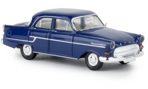 Opel Capitaine 1/87 Brekina bleu foncé 1956 miniature