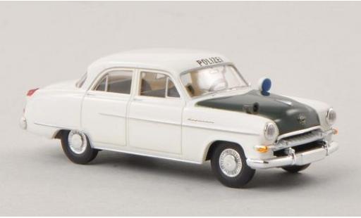 Opel Capitaine 1/87 Brekina police NRW 1954 modellino in miniatura