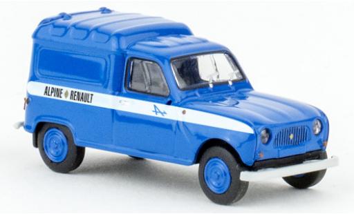 Renault 4 1/87 Brekina R Fourgonnette Alpine 1961 modellino in miniatura