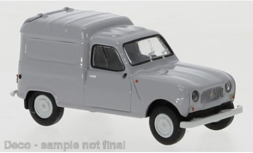 Renault 4 1/87 Brekina R Fourgonnette gris 1961 miniature