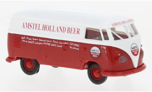 Volkswagen T1 1/87 Brekina b fourgon Amstel Holland Beer 1960 modellino in miniatura